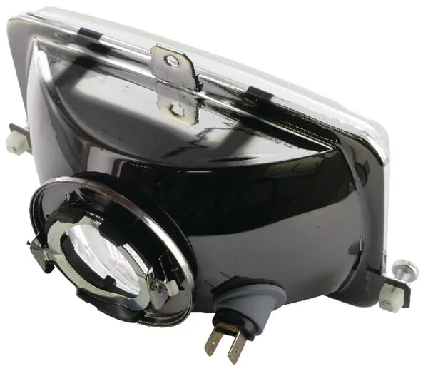 Cobo - 0558010001 - Headlight Insert Halogen, Rectangular, Transparent, Cobo
