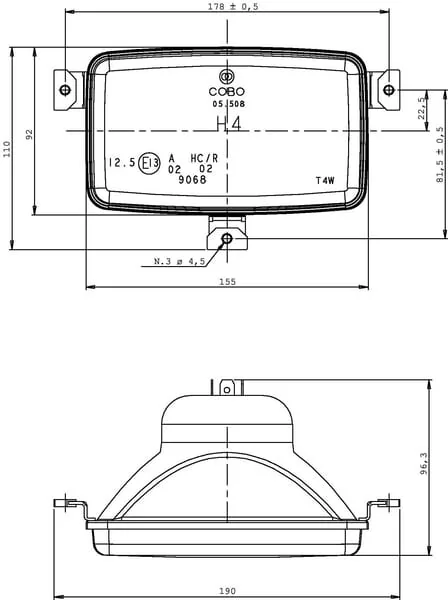 Cobo - 05630000 - Cobo Work Light Insert