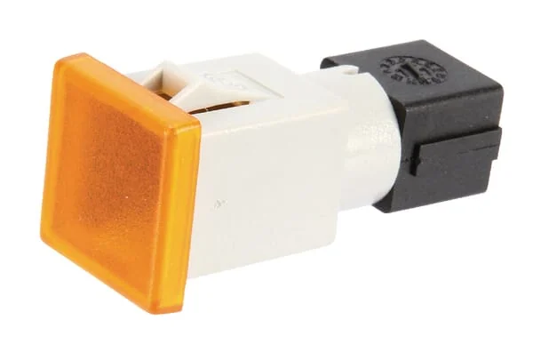 Cobo - 09454000 - Warning Light Square 12/24v Orange Bolt on 22.5x22.5