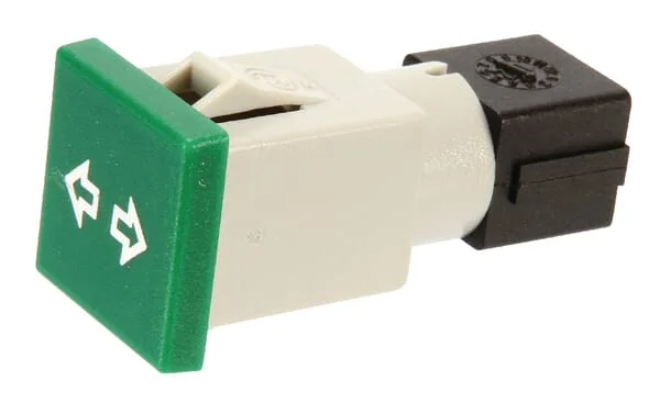 Cobo - 09459000 - Warning Light Square 12/24v Green Bolt on 22.5x22.5