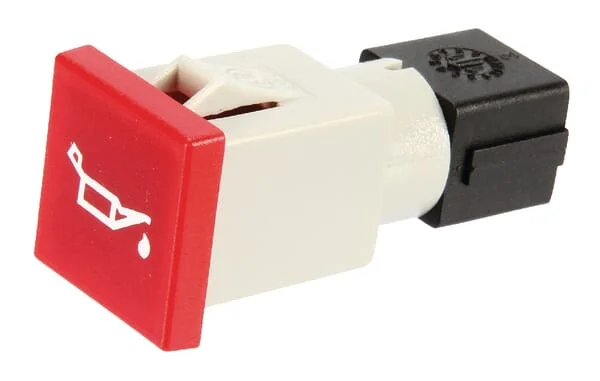 Cobo - 09463000 - Warning Light Square 12/24v Red Bolt on 22.5x22.5