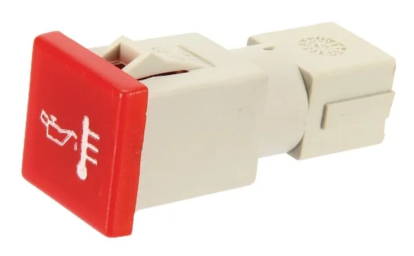 Cobo - 09858000 - Warning Light Square 12/24v Red Bolt on 22.5x22.5