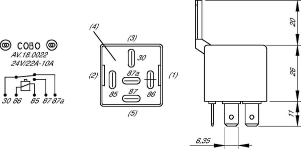 Cobo - 1802490000 - Relay