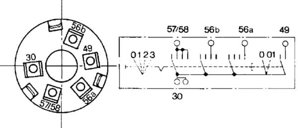 COBO - 23110000 - LIGHT AND HORN SWITCH
