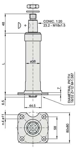 Cobo - COTPB400 - Steering Column CSF0110400C