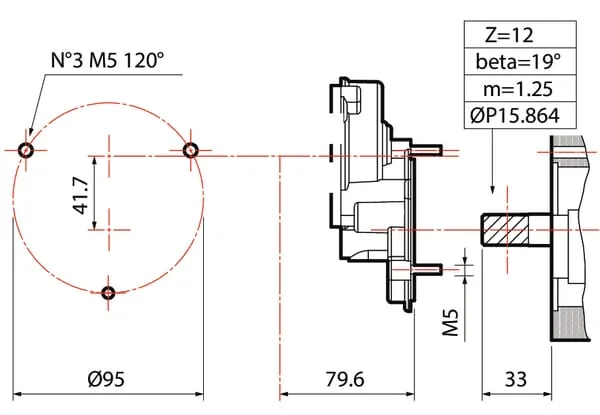 Comet - 60840002 - PISTON DIAPHRAGM PUMP MC 20
