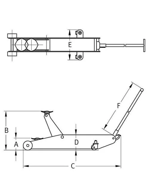 Compac - C10TCG3 - Compac Garage Jack 10 T