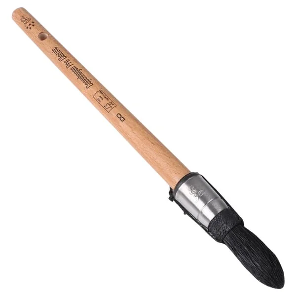 Copenhagen Pro - CP2310208 - Classic Pointed Brushes V Star, Black Pigs Hair 17mm