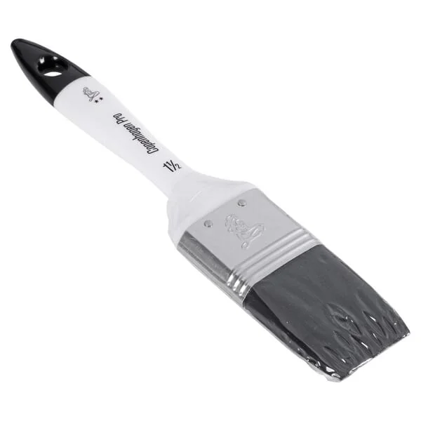 Copenhagen Pro - CP2320415 - Universal Flat Brush II Star, Black Synthetic Hair 38mm