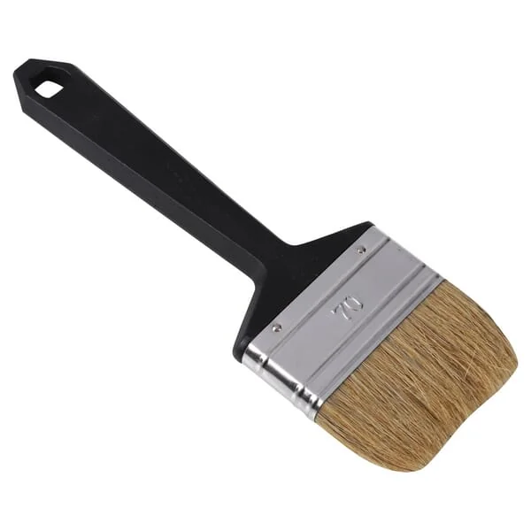 Copenhagen Pro - CP2320570 - Flat Brush Single Use, White Pigs Hair Size 70