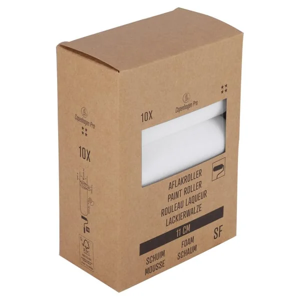 Copenhagen Pro - CP2331102 - Paint Roller IV Star, Foam SF 2 Sides Rounded 11cm (10x)