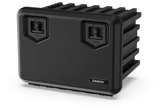 Daken - DK81005 - Toolbox 500x685x500mm, 109l Capacity, Black Plastic, Arka By Daken