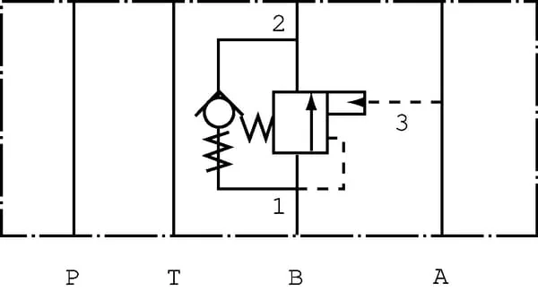 Danfoss - CB10HVM03008 - Counterbalance CB10HV2B1E200B00 NG06