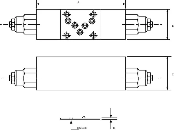 Danfoss - CB10HVM05002 - Danfoss Balancing Valve 1A1E100B00 NG10