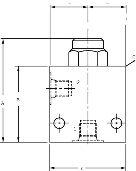Danfoss - CP2112001 - Relief Valve A-12-A-D-3/4" BSP