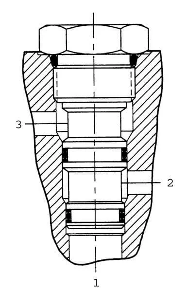 Danfoss - CP93103B1 - Cavity Plug 3-Way Series 10 B1