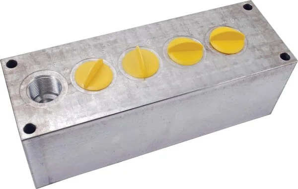 Danfoss - KRVB005 - Danfoss Return Block 5x3/4" 1x1"1/2