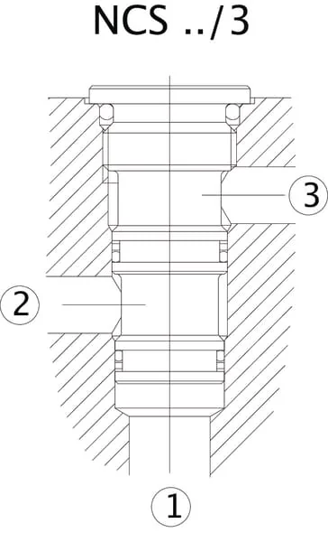 Danfoss - NCS063B0 - Cavity Plug NCS06/3