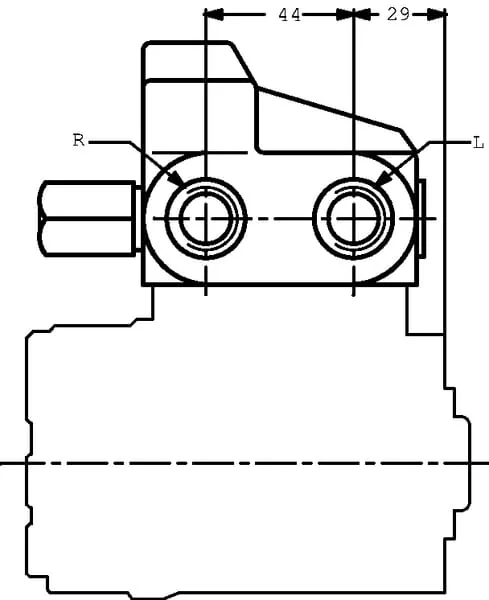 Danfoss - OLSA80 - Priority Valve 152b0016 Int.