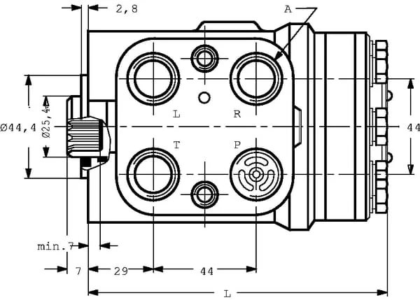 Danfoss - OSPB100ON1500041 - Orbit Steering Unit