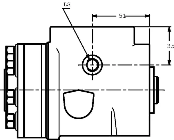 Danfoss - OSPC160CN1500178 - Orbit Steering Unit
