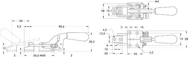 Destaco - DE323M - Destaco Latch Clamp