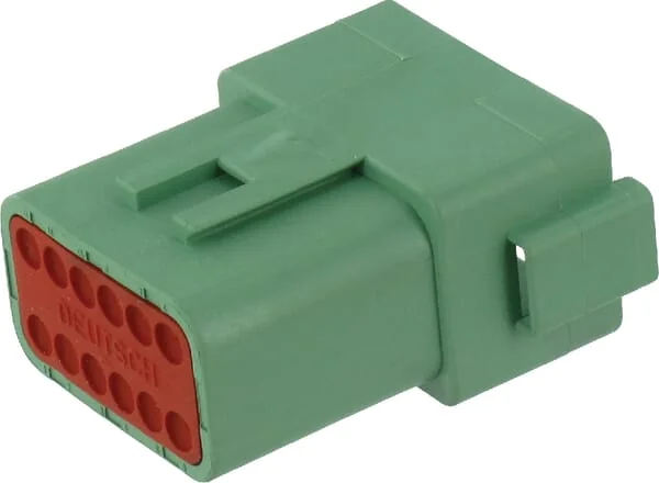 Deutsch - DSDT0412PC - Plug Housing 12 P. Male DT