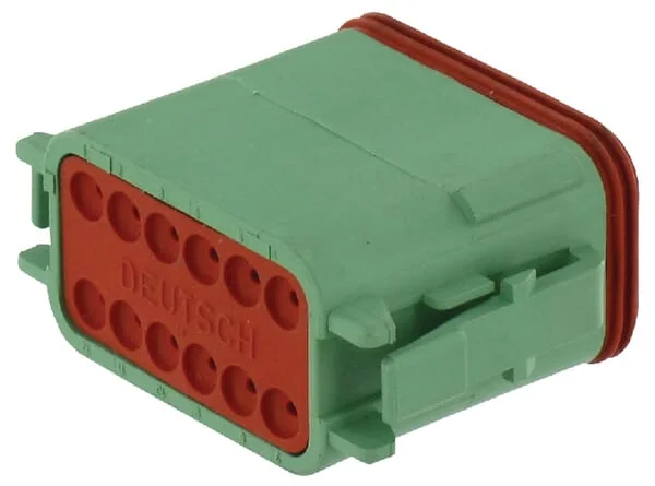 Deutsch - DSDT0612SC - Plug Housing 12 P. Female DT