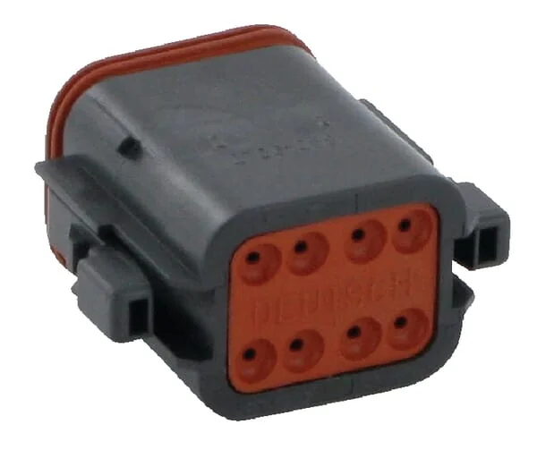 Deutsch - DSDT068SB - Plug Housing 8 P. Female DT-B