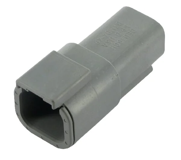 Deutsch - DSDTM044P - Plug Housing Female, 4 Poles Series DTM, Deutsch