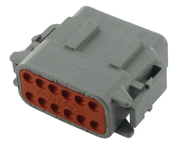 Deutsch - DSDTM0612SA - Plug Housing Male, 12 Poles Series DTM, Deutsch