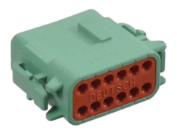 Deutsch - DSDTM0612SC - Plug Housing Male, 12 Poles Series DTM, Deutsch