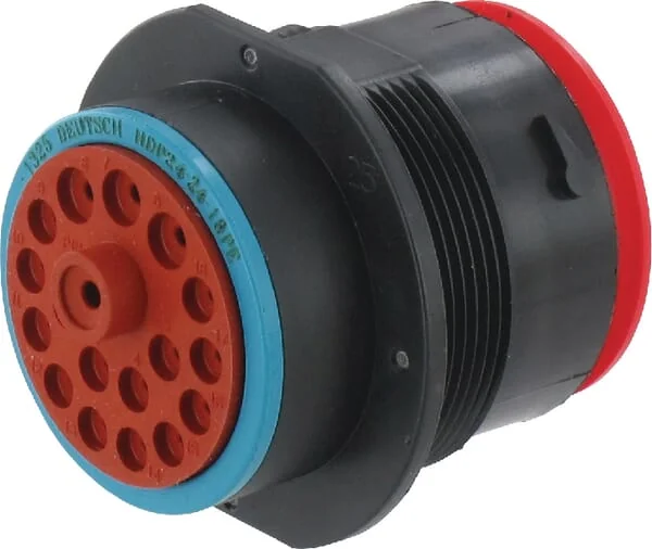 Deutsch - DSHDP242418PE - Chassis Socket 18 P. Male HDP20