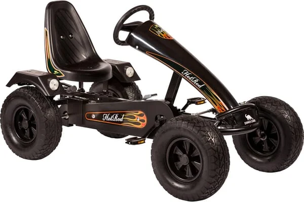 Dino Cars - DC57250BF - Go-Kart, Black, From Age 5, Hot Rod BF1 by Dino Cars