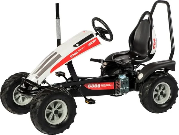 Dino Cars - DC66980BF3 - Go-Kart, Steyr, White/Black/Red, Track BF3