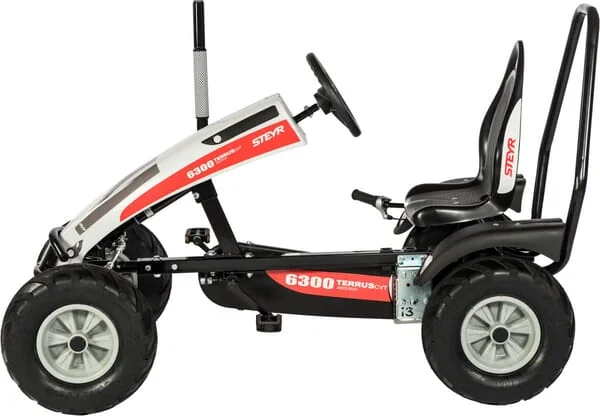 Dino Cars - DC66980BF3 - Go-Kart, Steyr, White/Black/Red, Track BF3