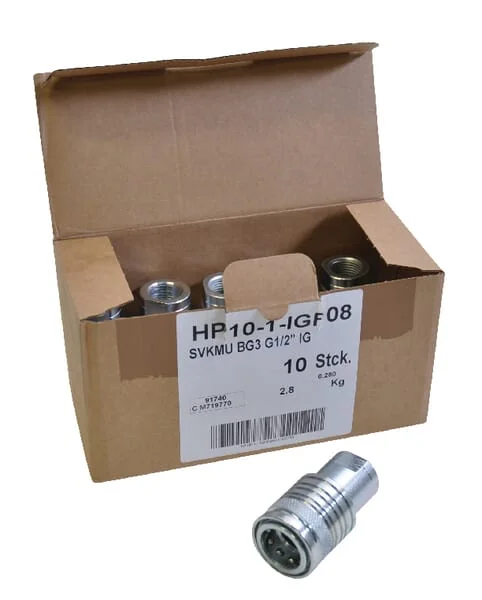 DNP - SKPF12C08P010 - DNP Coupling Housing 1/2-1/2 BSP(10x)