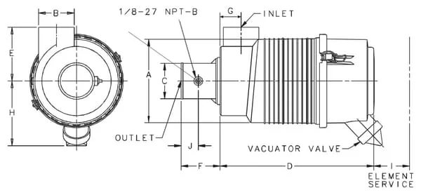 Donaldson - G070009 - Filter