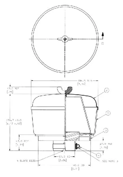 Donaldson - PBH001250 - Pre-Cleaner Donaldson