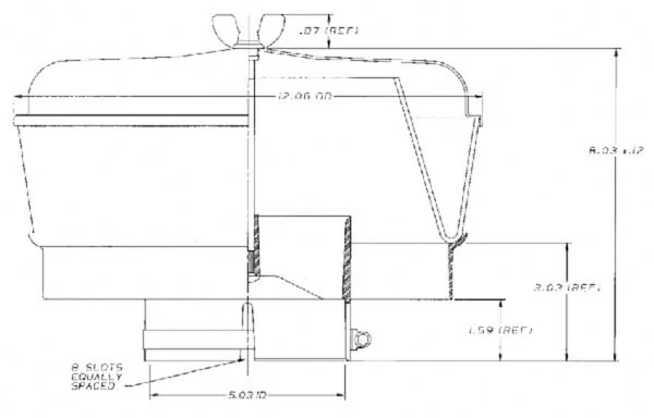 Donaldson - PBH002043 - Pre-Cleaner Donaldson