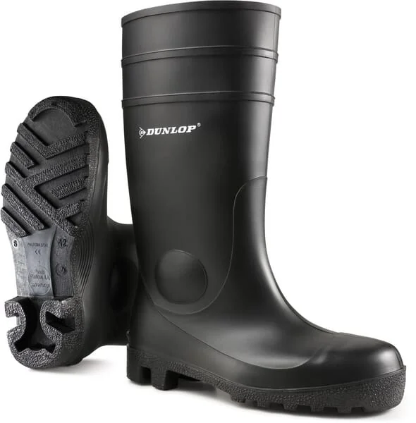 Dunlop - 142PP38 - Boots Black Class S5 Size 5 Protomastor Dunlop