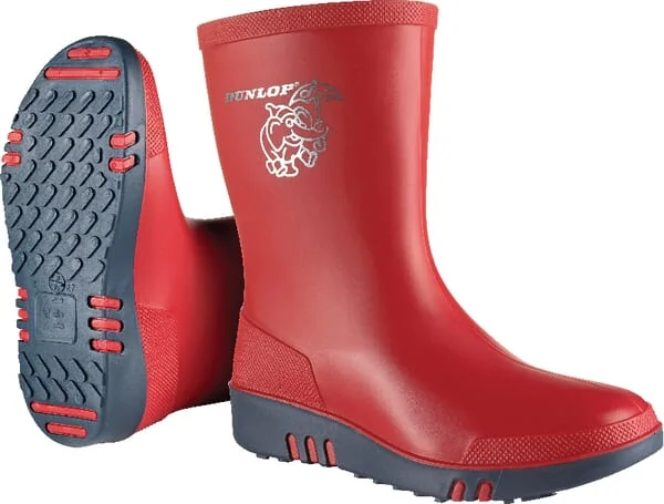 Dunlop - K13151025 - Dunlop Mini Red-Blue Children's Boots, Size 8