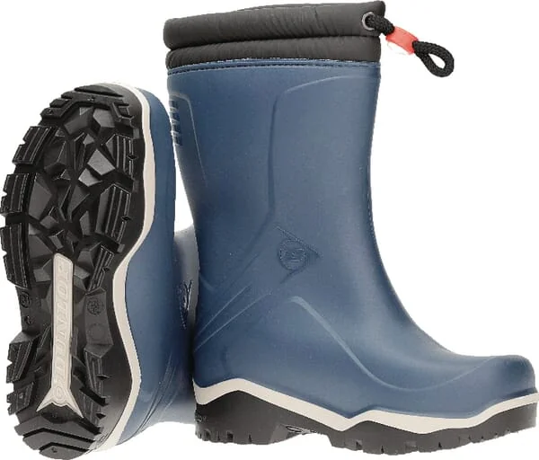 Dunlop - K35406131 - Children's Boots Blue-Black Size 12 Wellingtons Blizzard Dunlop