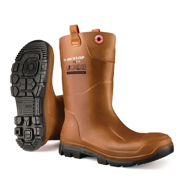 Dunlop - LJ2HR4845 - Rigger Boots, Size 45 Full Safety, Fur Lining Rigpro