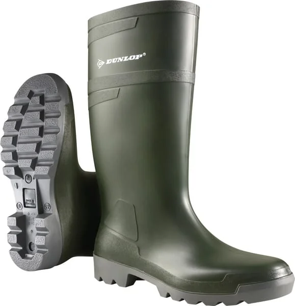 Dunlop - W48671142 - Green Boots, Size 8 Hobby Retail Dunlop