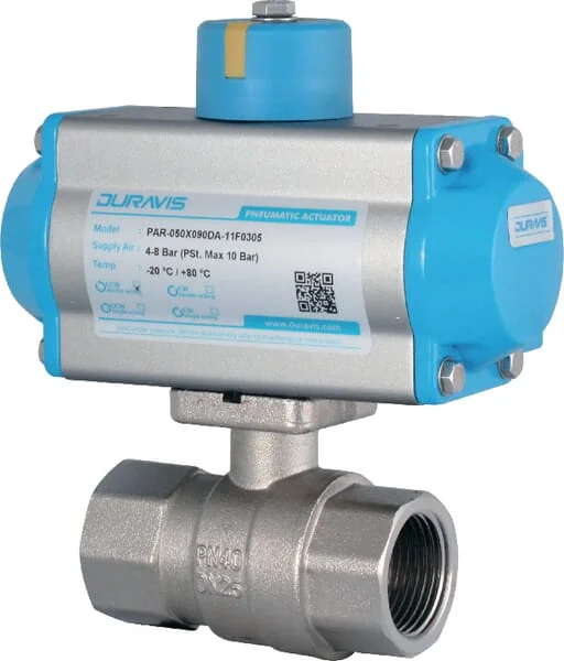 Duravis - BLV080DA - Pneumatic Ball Valve 3" D.A.