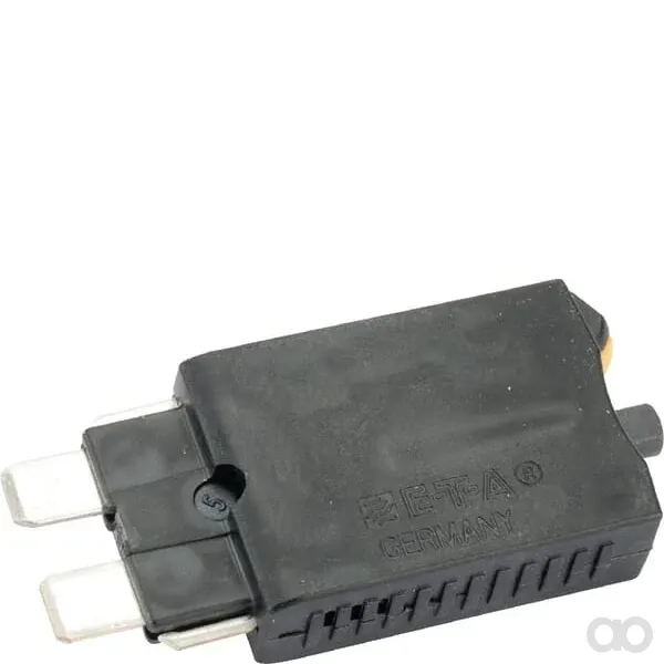 E.T.A - SI26008 - Fuse Thermal Manual Reset 28V 8A Length 51.6mm Orange E.T.A