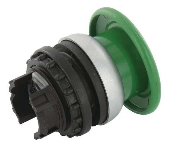 Eaton - M22DPG - Mushroom Button Return Green