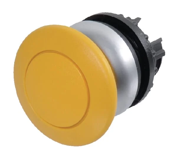 Eaton - M22DPY - Mushroom Actuator Yellow