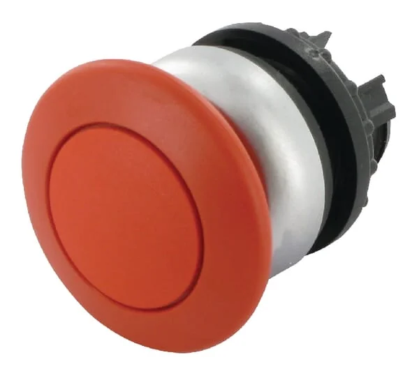 Eaton - M22DRPR - Mushroom Actuator Red Stay-Put